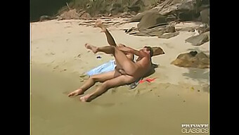 Laura Palmer'S Beachside Escapade With Hardcore Fucking And Cum Shot