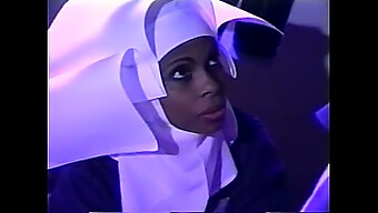 Innocent-Looking Nun Seduces A White Man In Hotel Room